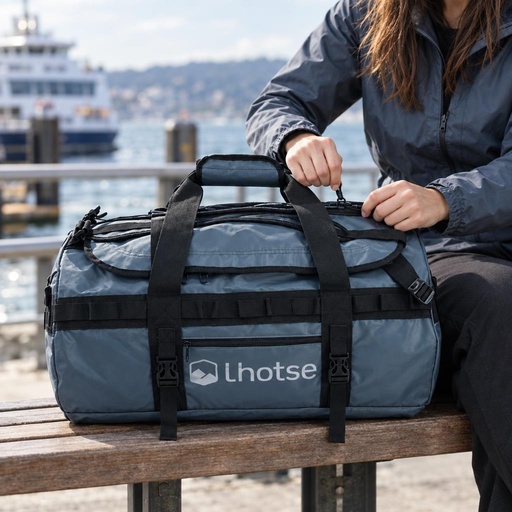 Bolso Deportivo Impermeable Duffel 30 lts Lhotse Navy