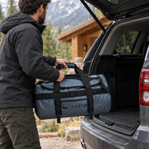Bolso Deportivo Impermeable Duffel 60 lts Lhotse Navy