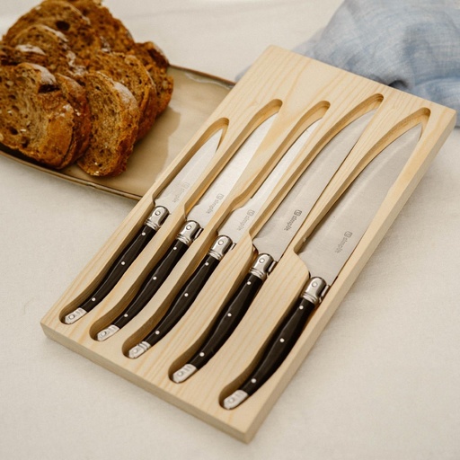 Set Cuchillos 5 pcs Paris Acero Inoxidable Simplit